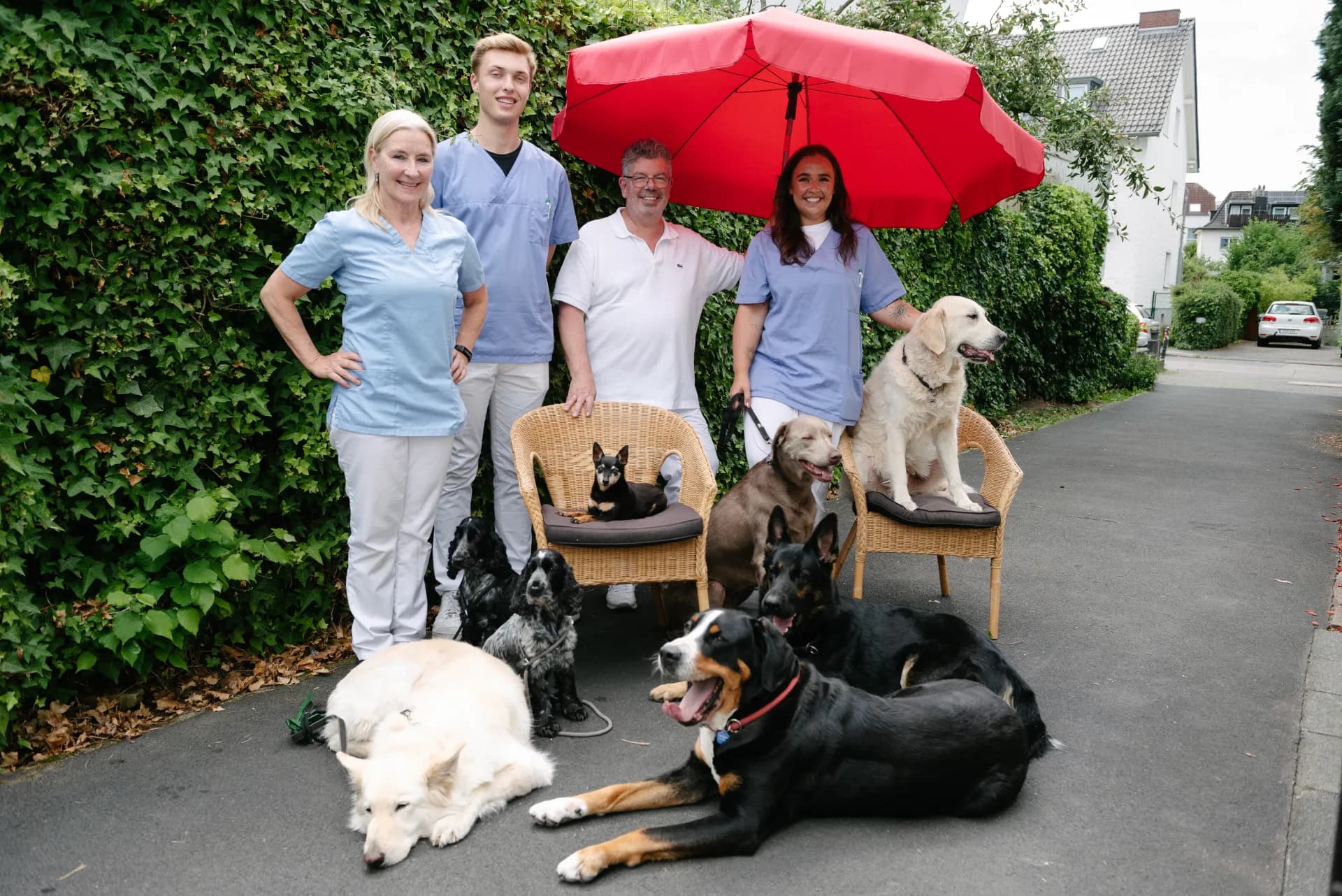 Das Team der Tierarztpraxis Schockhoven